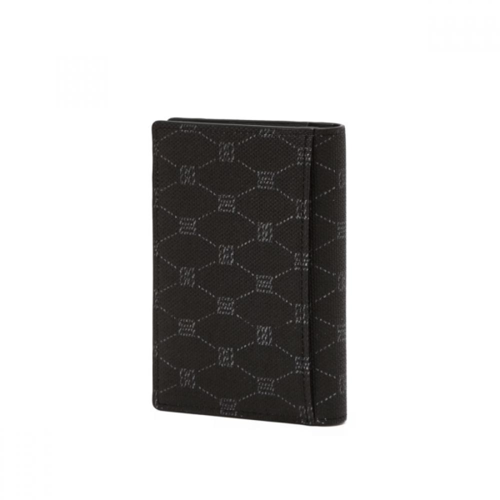 Daks Black Leather Card Wallet Dbho6e765bk