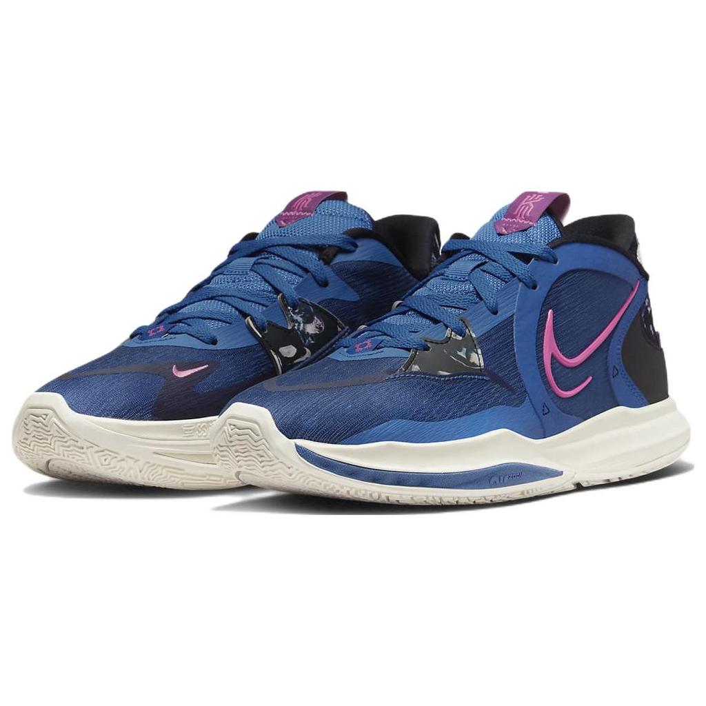 Nike Kyrie Low 5 Precious Stones Unisex Sneakers Blue Dark-Marina-Blue Black DJ6012-400