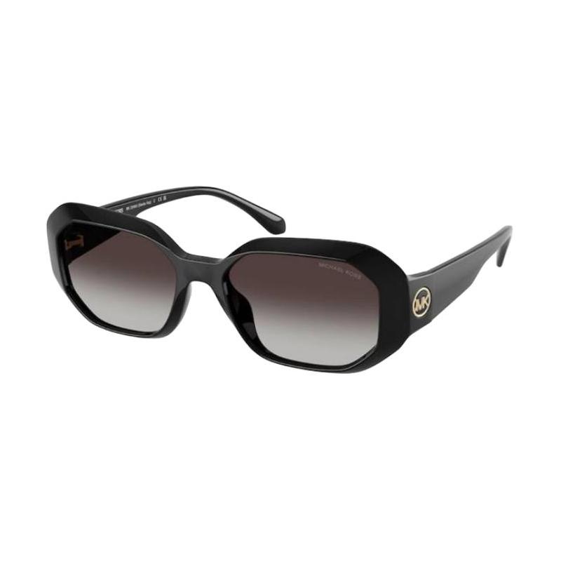 Michael Kors Original Design Acetate Rectangular Sunglasses Women's Black