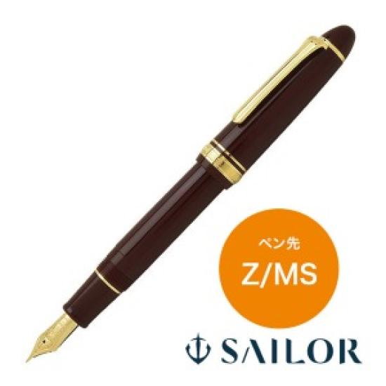 Sailor 1911 Gold Profit Large 21K Fountain Pen Music Nib 11-2021-932 with Converter