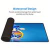 Sonic Speeds Through Large Gaming Mouse Pad Nonslip Rubber Base Waterproof Desk Mat For Office Pc Laptop