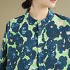 DIMANAF New 2026 Women Plus Size Spring Summer Beach Holiday Long Dress Lady Loose Oversize Maxi Floral Print Cotton Button