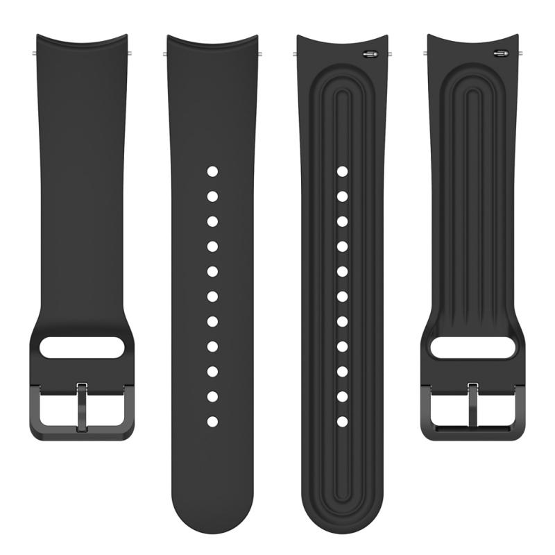 Silicone Watch Strap Lightweight Adjustable Bracelet Replacement Watchband Compatible For Xiaomi