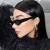 Retro Oval Frame Sunglasses Women Fashion Small Frame Sun Glasses Men Sunglasses Punk Cat Eyes Sunshade Sun Protection Eyewear