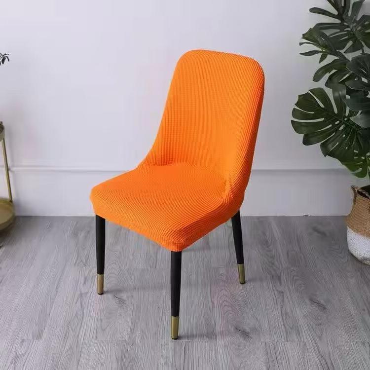 1ks zakřivený potah na židli s nízkým opěradlem Šikmé rameno potah na židli velké rozměry moderní jídelna potah na židli potah na sedačku do hotelové kuchyně