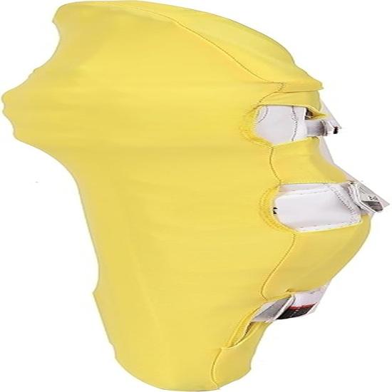 KNK Cricket Batting Pad Cover – Universal Fit for Youth & Adult | Colored Leg Guard Cover | Reusable, Dustproof & All Brand (Yellow)