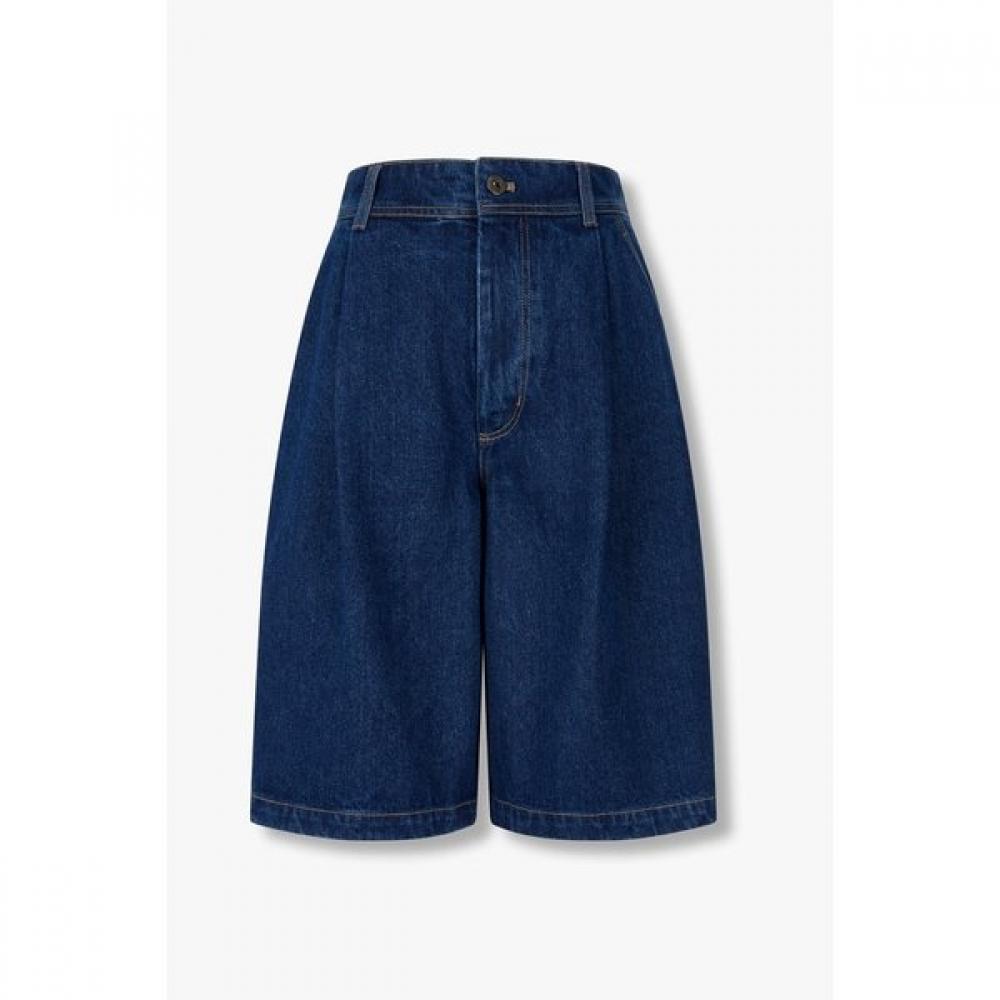 

Studio Tomboy Tuck Bermuda Pants 9175362984 Indigo/ONESIZE