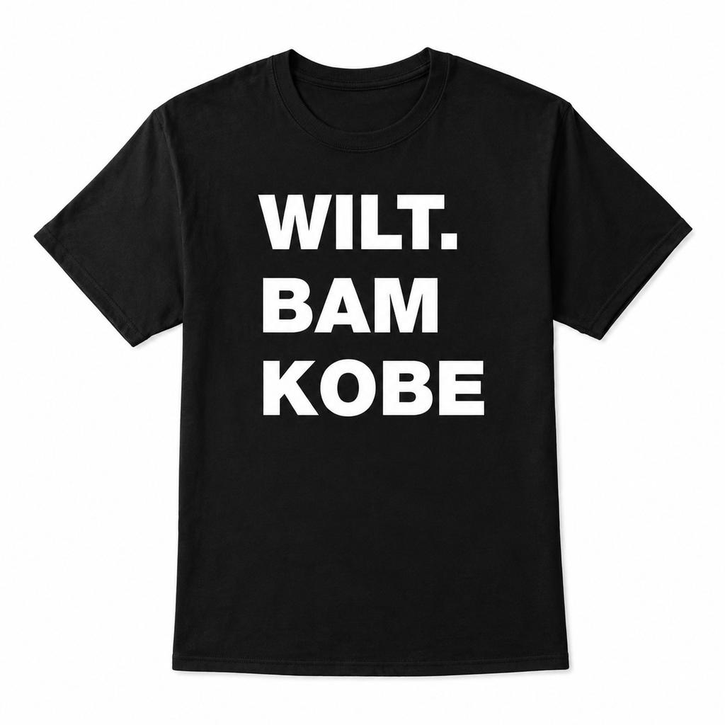 Wilt Bam Kobe T Shirt