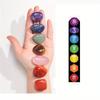 Natural 7 , Chakra Crystals in Sealed Bag, Decorative Gemstones for Home Decor, Gift