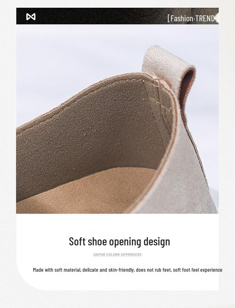 Women's Retro Mary Jane Shoes, Hidden Height, Soft Soles, Round Toe, Closed Heel, Spring/Autumn Style