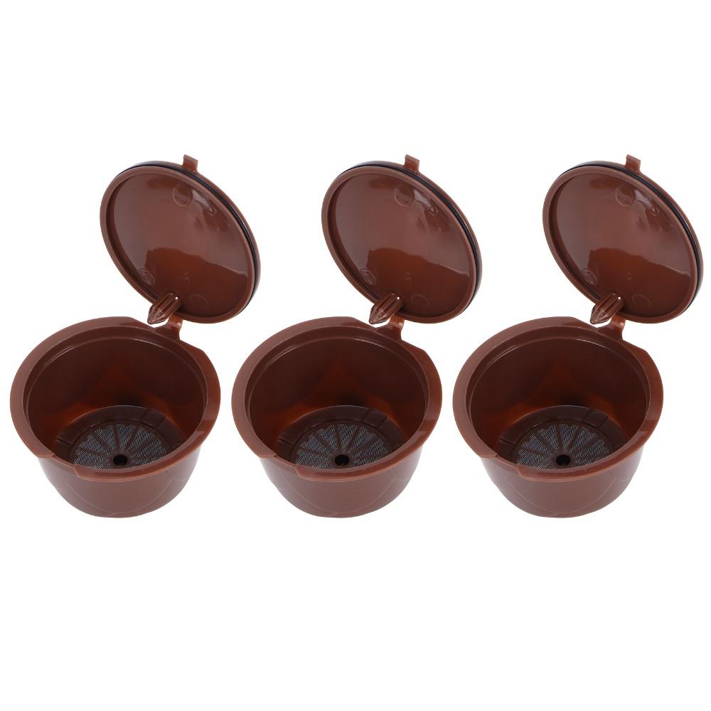 Refillable Structure Reusable Coffee Capsules Coffee Capsule Filter Kit Office Use