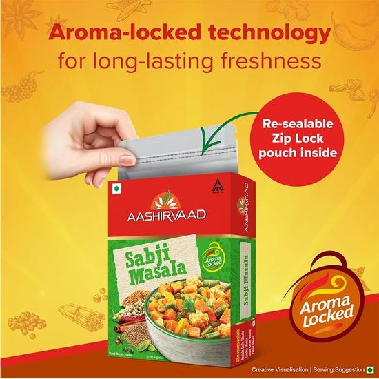 Aashirvaad Sabji Masala, 100g