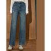 Coolhut2025 Autum Women's Casual Washed Loose Versatile Straight-Leg Jeans