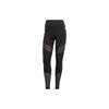Adidas Knitted Sweatpants Women's Black Moderate Slim Fit Pants HT5426