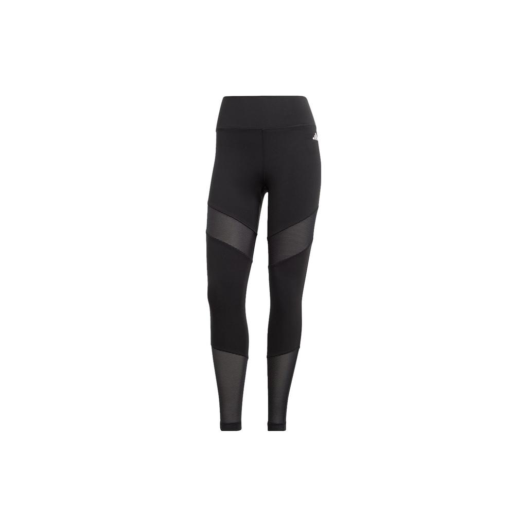 Adidas Knitted Sweatpants Women's Black Moderate Slim Fit Pants HT5426