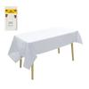 New 54x108inch Disposable Table Cloth Waterproof Oil-Proof Plastic Table Covers Rectangle Table Protector Outdoor