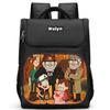 Seltsame Stadt Gravity Falls Freizeit Hochauflösender Druck Grundschüler Leichter Rucksack