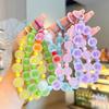 Colorful Frosted Beaded Phone Wrist Strap Anti Loss Comfortable Touch For Girls Daily Phone Decoration Accessory