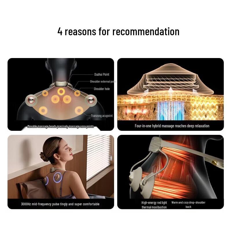 SKG X7 Pro Smart Neck & Shoulder Massager CN plug (adapter included)