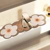 Non slip Countertop Protection Mat Sink Splash Guard Faucet Mat Absorbent Pad Faucet Drain Pad