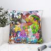 My S-Singings M-Monsters Pillow Cover  Comfy Cushion Cover Vintage Pillow Case For Sofa Car Home Decor