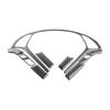 For Infiniti G37 2008-13 G35 07-08 G25 11-12 Q60 14-15 EX25 EX37 2013 Carbon Fiber Car Interior Steering Wheel Panel Cover Trim