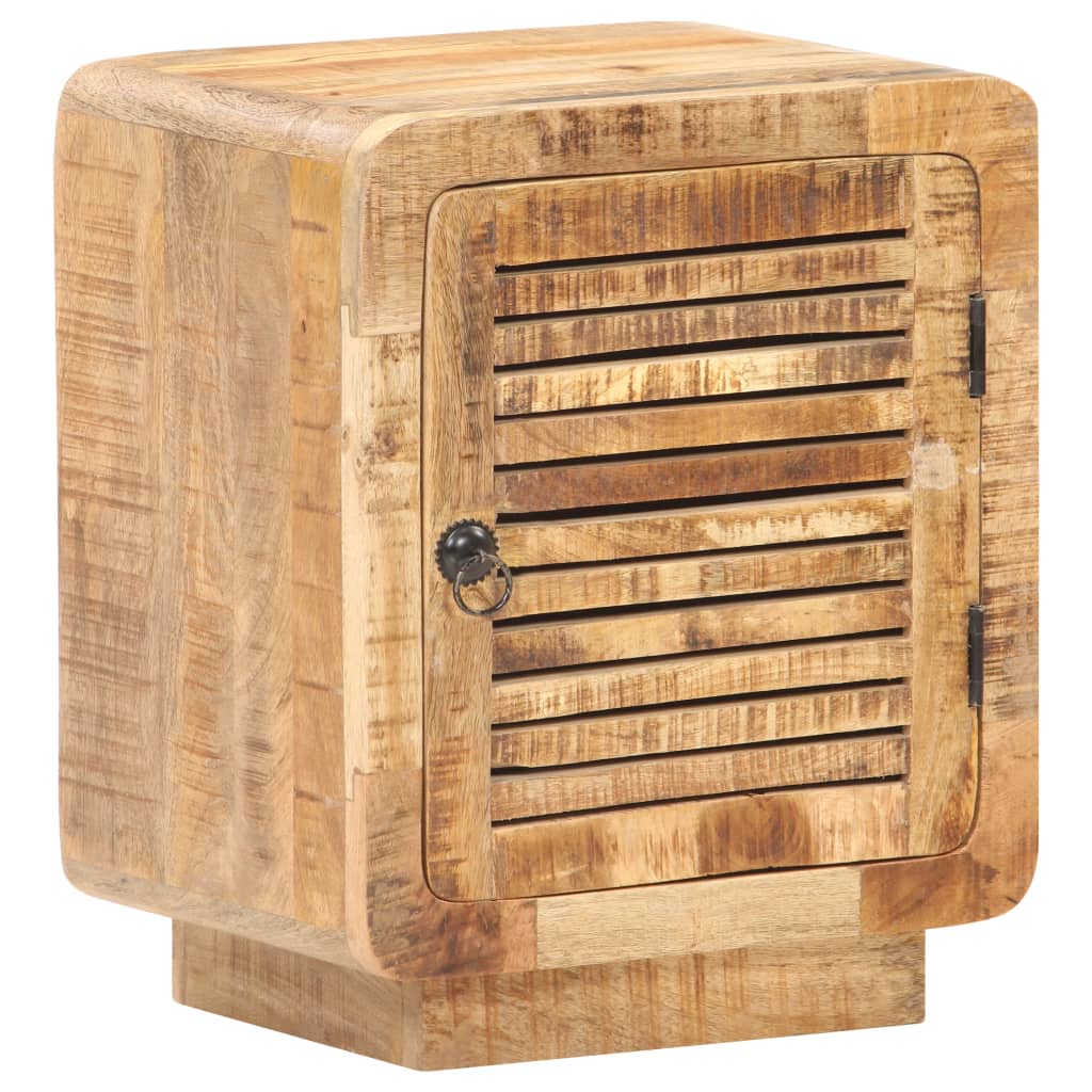 Nightstand 40 x 30 x 50 cm Rough Mango Wood