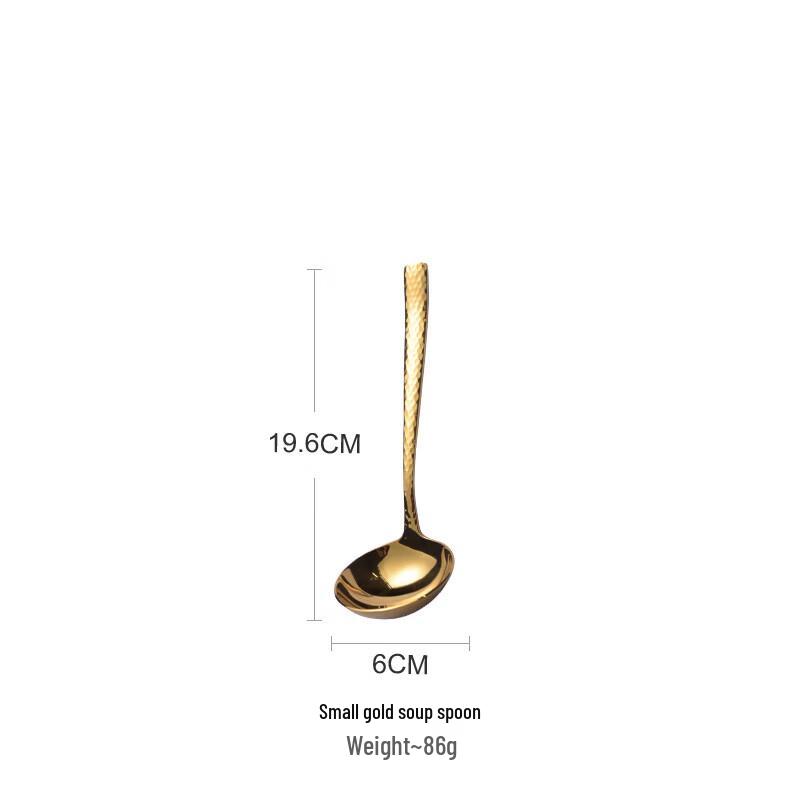 cmaos Hammered Stainless Steel Ladle