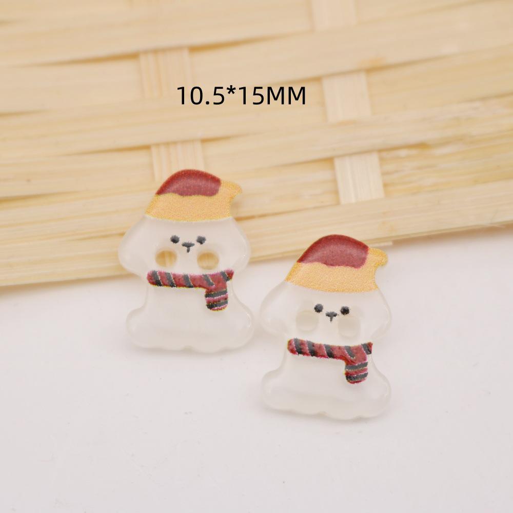 58 Styles of Cute Pink and Black & White Cat Cartoon Buttons for Children's Sweaters and Cardigans