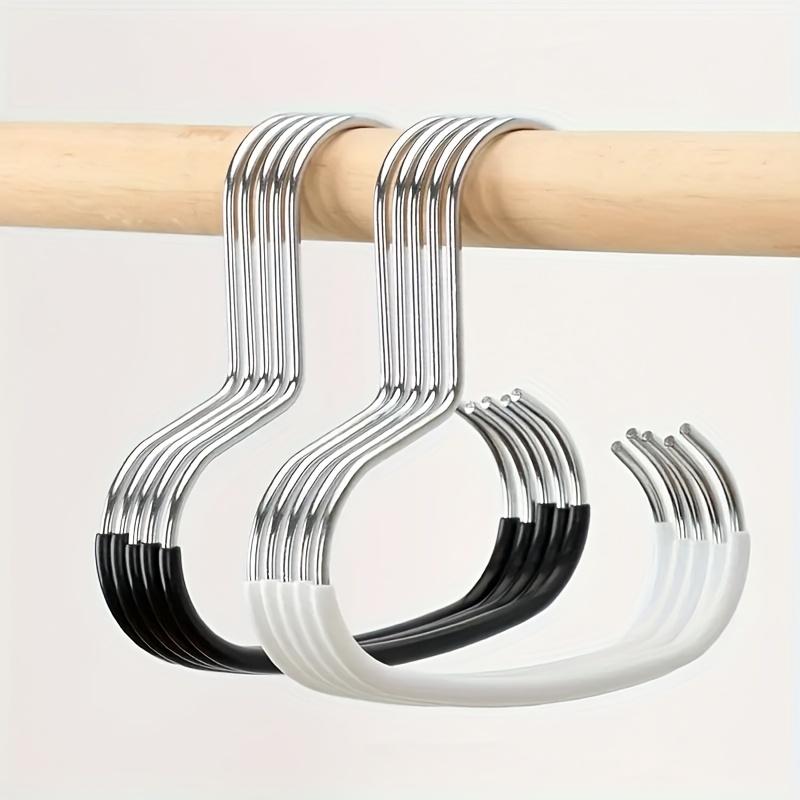 Stainless Steel Hat Hangers Featuring Non-Slip Round Rings Ideal for Organizing Hats, Socks, Scarves, And Underwear a Space-Efficient Storage Option