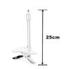 41m/25cm No Punch Flexible Baby Monitor Clip Mount Webcam Holder Stand for Universal 1/4'' Screw Baby Monitor Cameras Clamp