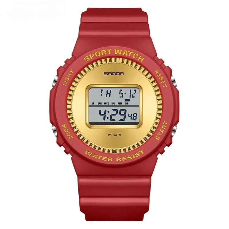 Man s Digital Watch Chic Sports Wristwatch Multifunction Luminous Stopwatch Countdown Waterproof Student Electronic Clock