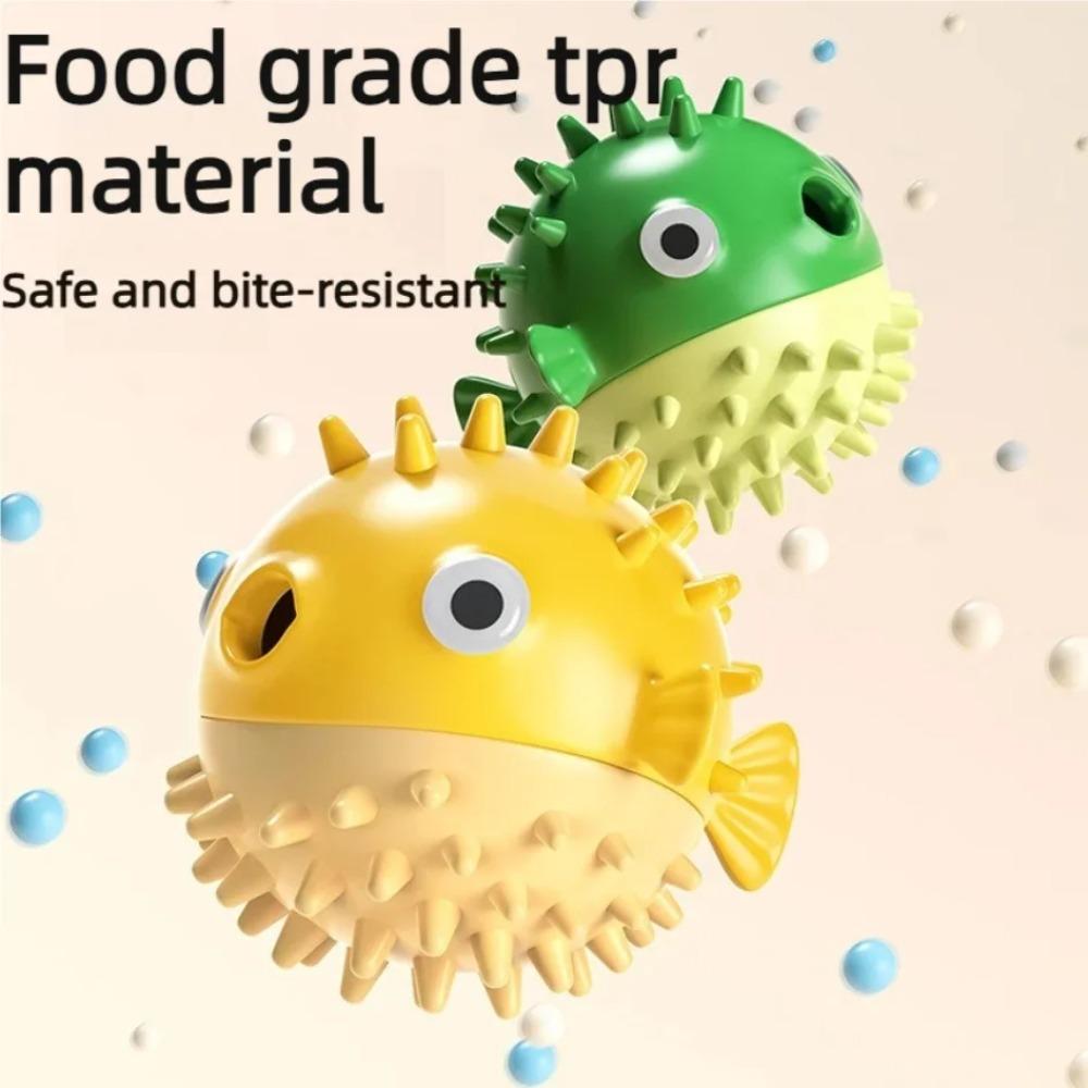 Pískací ryba pro psa Úniková míček Zmírňuje nudu Odolná proti kousání Pískací míček pro psa Brousí zuby Hračka pro psa Domácí mazlíček Únikový míček Zábavný zvuk Tpr