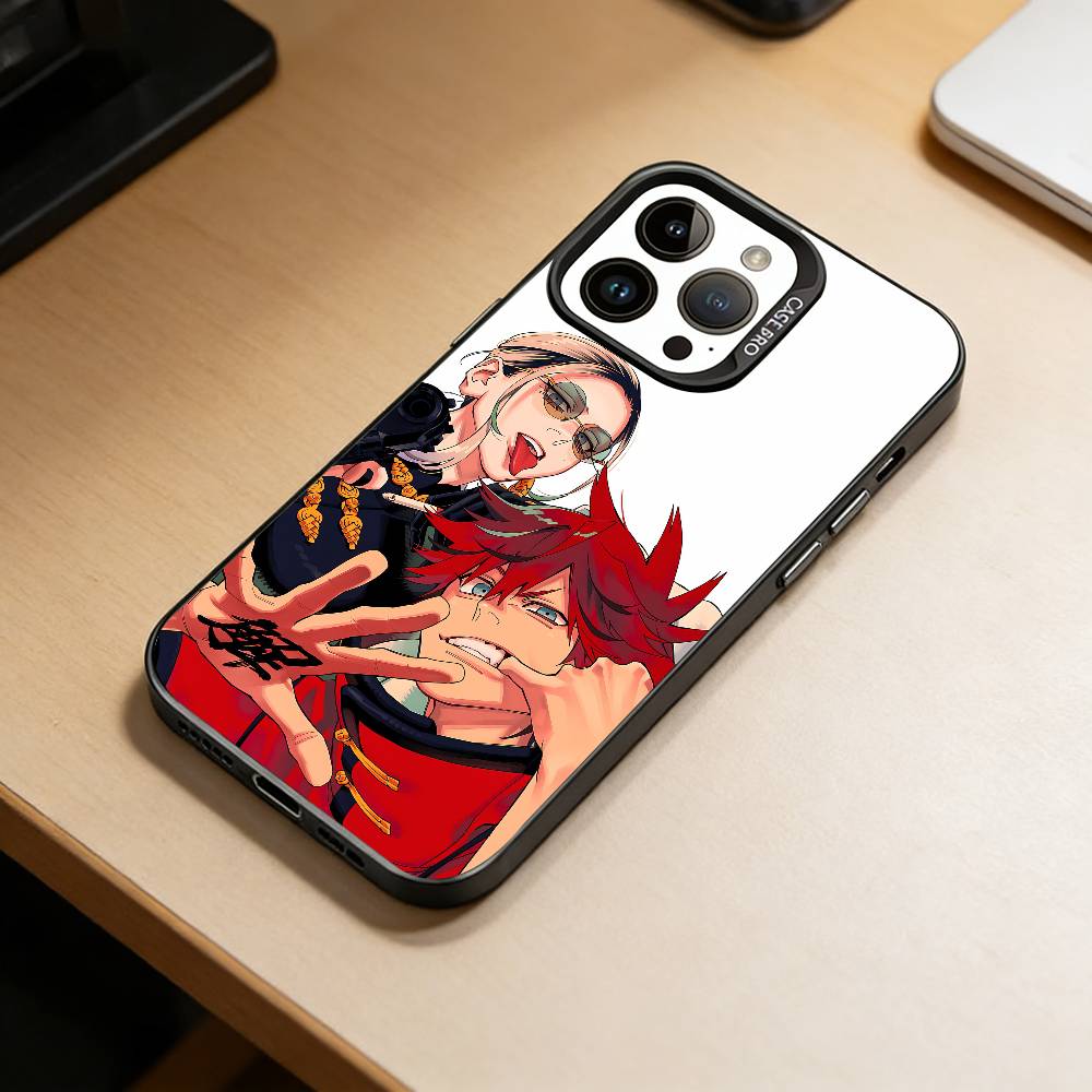 G-Gokurakugai A-Alma Phone Case For iPhone 17,16,15,14,13,12,11 Plus,Pro Max,XS,Colorful Silver Phone case Funda Cover