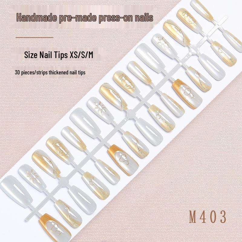 

Taurus Yellow Ombre Cat Eye Wearable 3D Nail Art Stickers