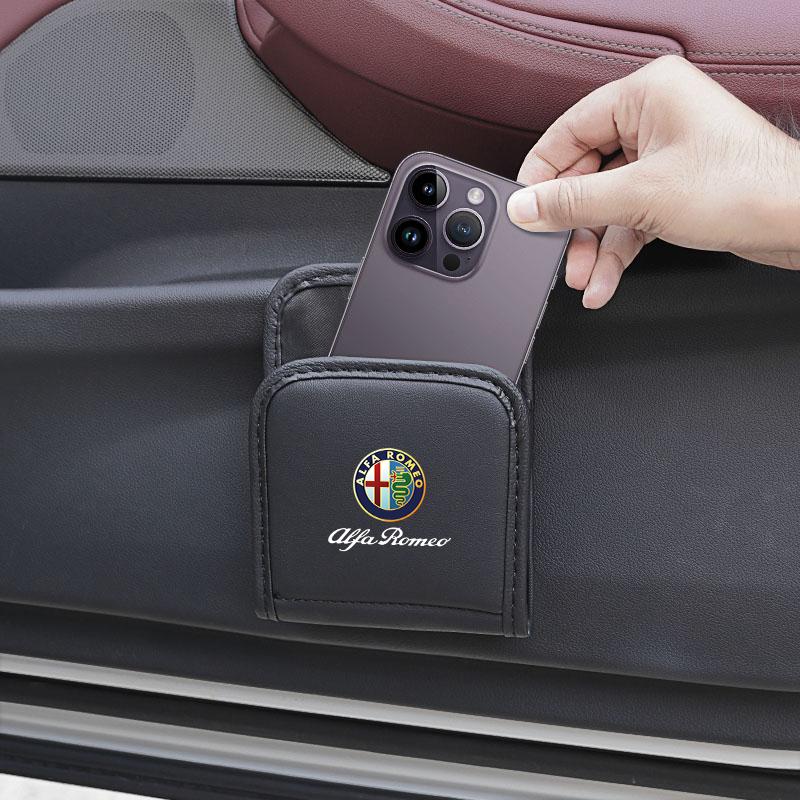 Multifunction Car Organizers Pocket Bags Auto Accessories For Alfa Romeo Giulietta Mito 159 Giulia Stelvio 156 147 Tonale Brera