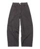LXT Cotton Curved Washed Wide Pants [Charcoal]