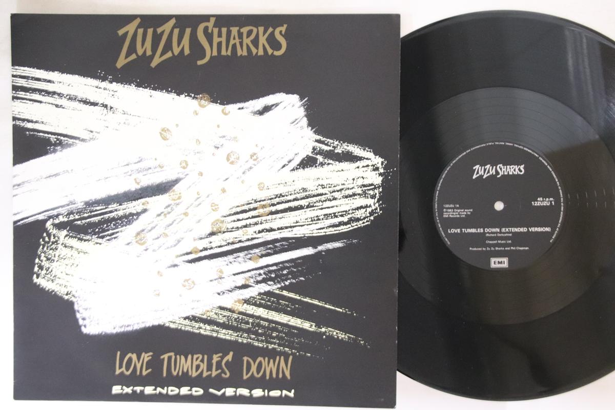 

12inch Record ZU ZU SHARKS - Love Tumbles Down 12ZUZU1 EMI 1983 UK Rock Used