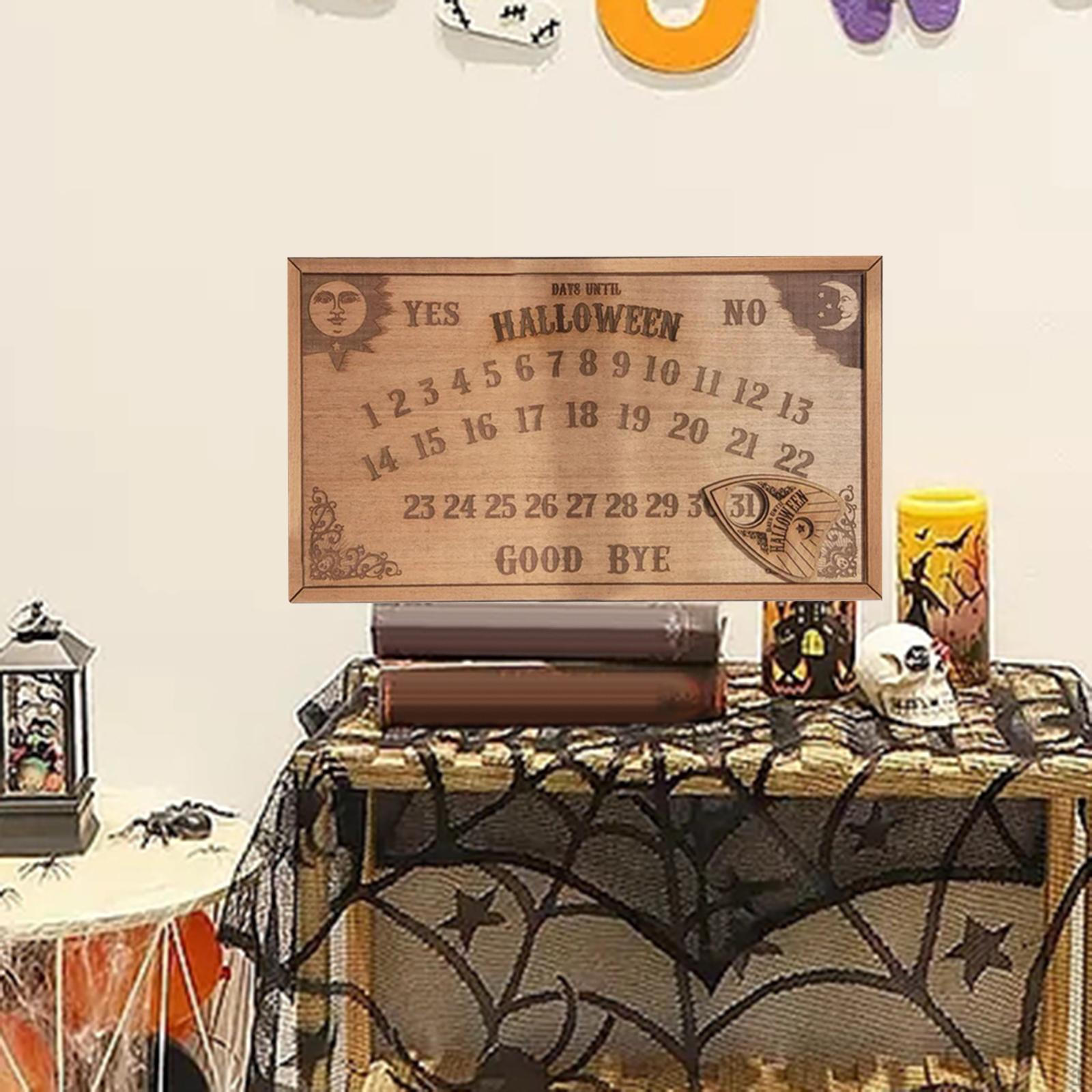

Spooky Halloween Countdown: Wooden Crafts for Home Decor