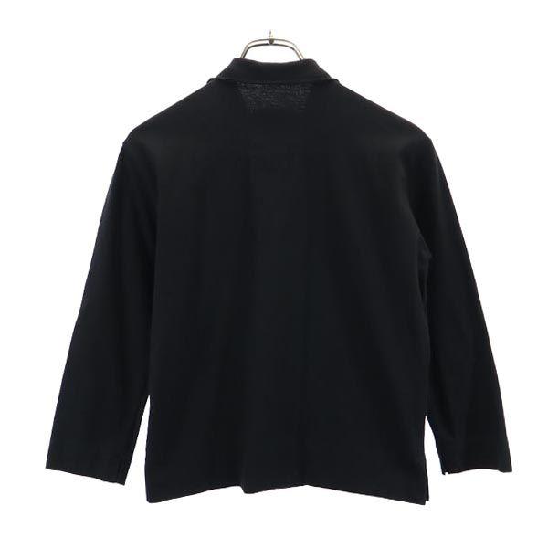 Yohji Yamamoto 7 minutes sleeve With collar cardigan 2 black Women Used
