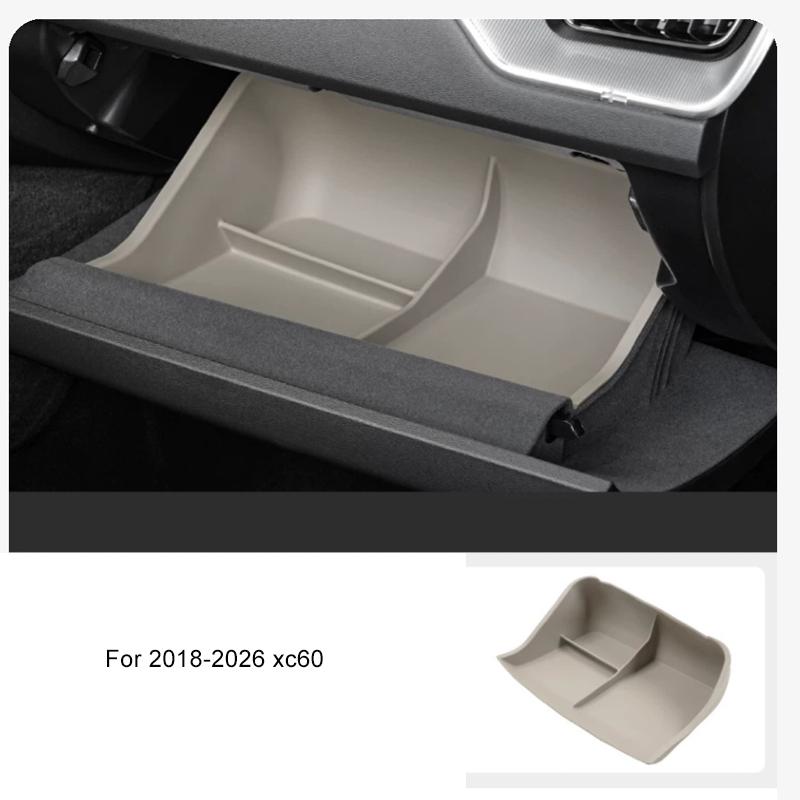 Für Volvo XC60 S90 XC90 Beifahrer-Handschuhfach Trennwand Aufbewahrungsbox Aufbewahrungsbox Innendekoration
