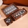 Delesys New Walnut Wood Creative Watch Box Chinese Style Retro Wood Watch Display Box Large Capacity Beautiful Watch Box