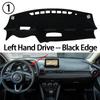 Dashboard Cover Pad Anti-Slip Mat Sunshade Dashmat Carpet Accessories for Mazda 2 Mazda2 DJ DL 2015- 2018