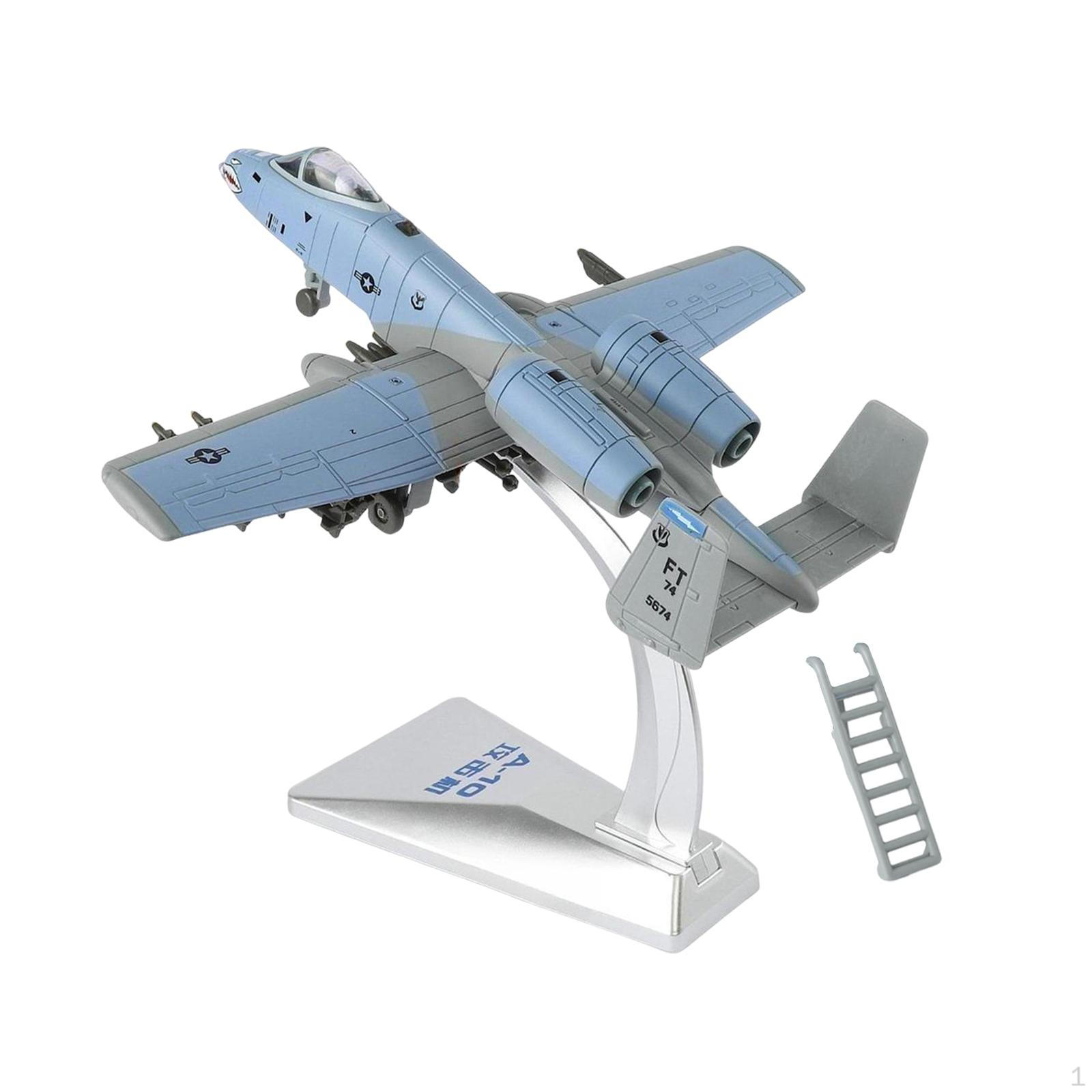 

1/72 Airplane Model Aircraft Statue Handcraft Realistic Toy with Sound Decor Fighter