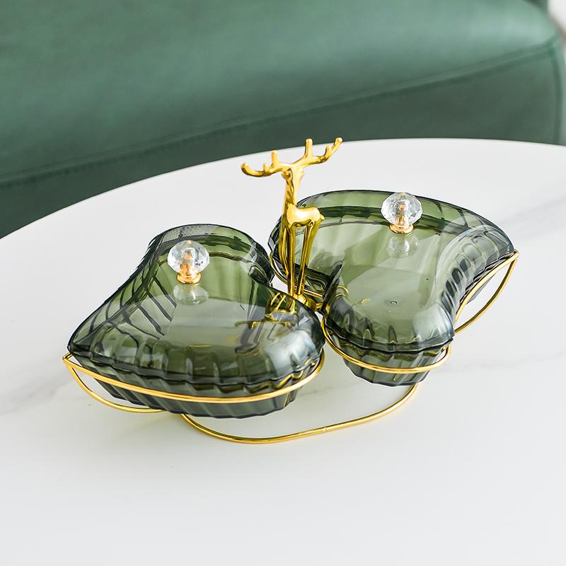 Plastic Fruit Bowl Snack Tray Dried Fruit Plate Candy Box Food Storage Box Fruit Plate Dried Fruit Boxes Dessert Plates Dishes