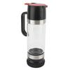 Honey Dispenser 350ml Clear Glass Syrup Dispenser with Handle Prevent Dripping Honey Container for Coffee Shops Restaurants Home