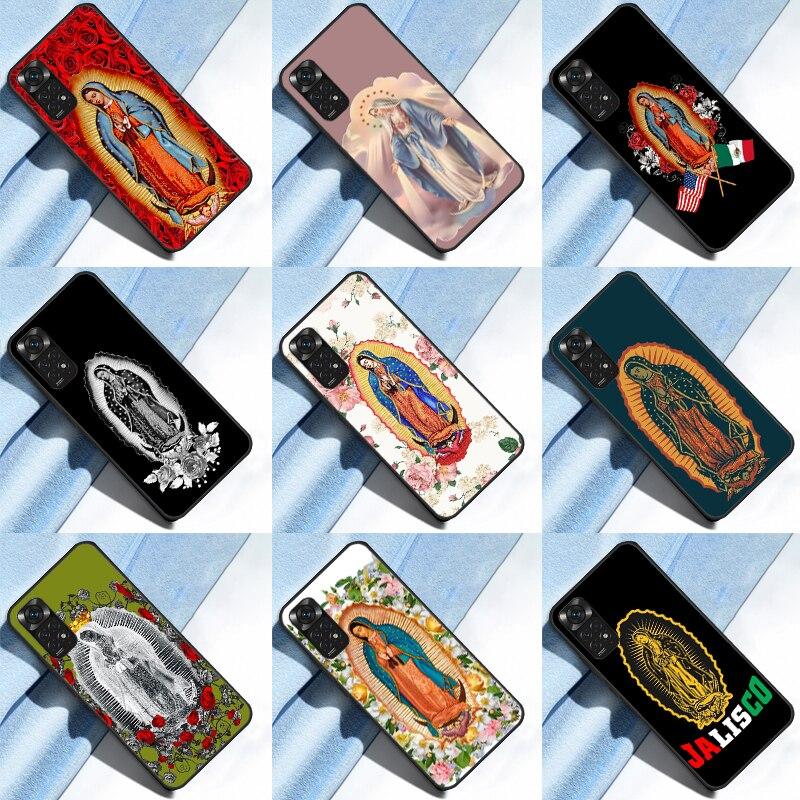 

Virgin of Guadalupe For Redmi Note 11 Pro Case For Redmi Note 8 9 10 Pro 11S 10S 9S 8T 9A 10A 10C Phone Case Redmi Note 11 Pro