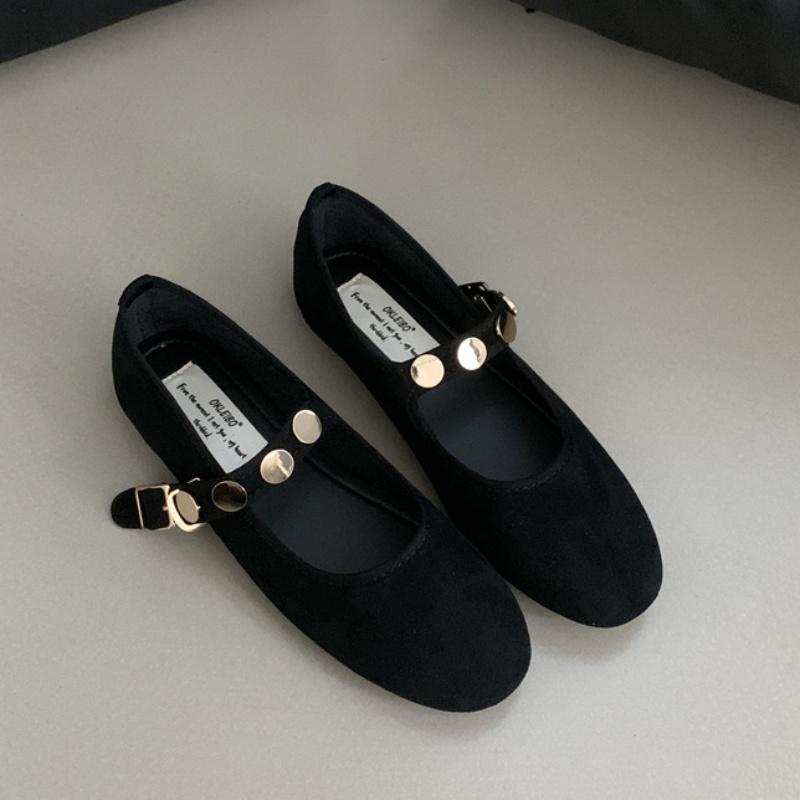 

Модные балетки на плоской подошве Bailamos для женщин, женские 2024, ремешок, ретро, с мелким вырезом, женская обувь Mujer 39