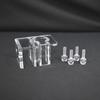 Acrylic Water Pipe Clamps Aquarium Fish Tank Glass Pipe Inlet Outlet Holder Fixed Clamps Plant Accessories Clip Lily Parts