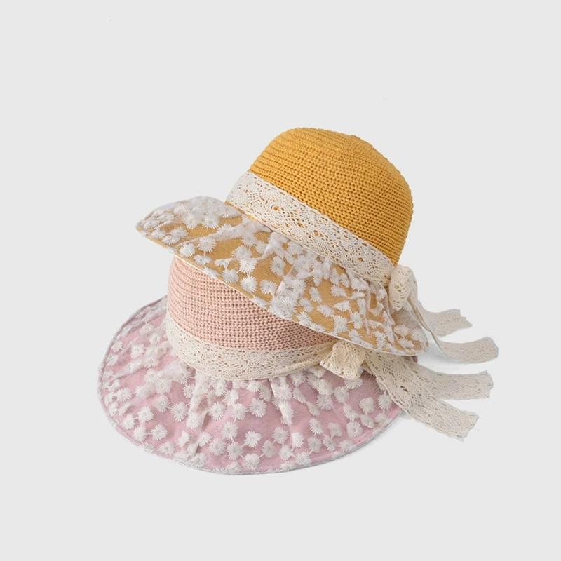 er Breathable Sun Protection Straw Hat Vacation Wide Tassel Brim Woven Women's Beach Hats